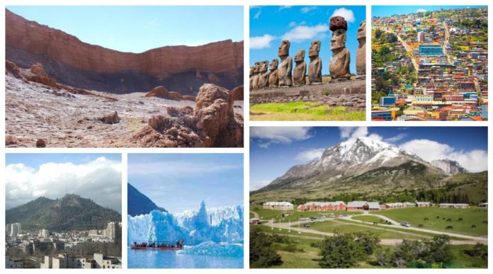 32 Lugares Turísticos de Chile