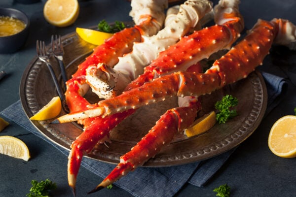 Platos típicos de Noruega: El King Crab
