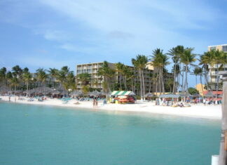 6 Mejores Playas de Aruba Palm Beach, Aruba