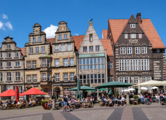 10 Mejores Atractivos Turísticos de Bremen La Plaza del Mercado (Marktplatz) y el Ayuntamiento