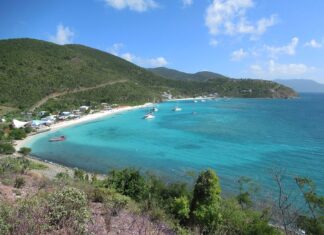 5 Mejores Playas de las Islas Vírgenes Británicas: un paraíso por descubrir hite Bay (Jost Van Dyke)